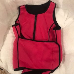Hot Pink Sweat vest